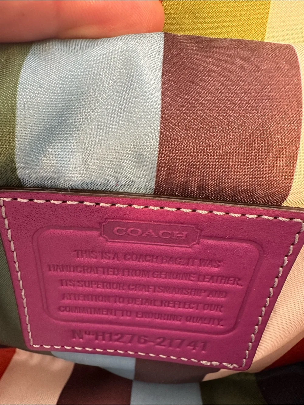 Coach Legacy Mini Willis crossbody option. 70th anniversary 2012 edition NWT - Picture 10 of 12